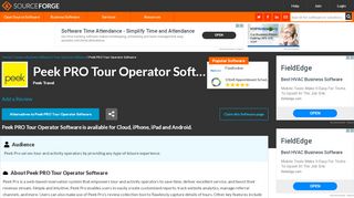 
                            4. Peek PRO Tour Operator Software Reviews and Pricing - 2020 - Peek Pro Portal