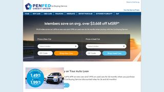 
PenFed Car Buying Service | Powered by TrueCar  
