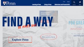 
                            1. Penn Admissions: Homepage - Upenn Admissions Portal
