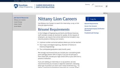 
                            8. Penn State Engineering: Nittany Lion Careers