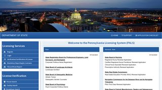 
                            9. Pennsylvania Licensing System: BPOA - Lsw Agent Portal