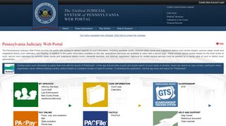 Pennsylvania's Unified Judicial System - Pa Jnet Portal Login