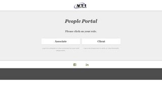 
                            1. People Portal - Login - Act 1 Portal