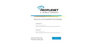 
                            1. PEOPLENET Fleet Manager - Pmf Portal