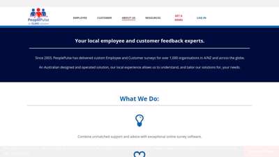 PeoplePulse  Custom Employee and Customer Surveys
