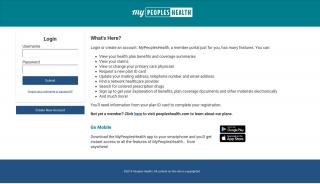 
                            4. Peoples Health Member Portal - Healthx - Peoples Health Provider Portal