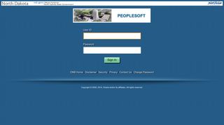 
                            1. PeopleSoft - Oracle PeopleSoft Sign-in - ND.gov - North Dakota Peoplesoft Portal