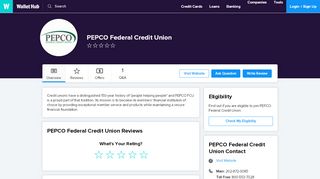 
                            7. PEPCO Federal Credit Union Reviews - WalletHub - Pepco Federal Credit Union Portal