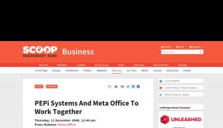 
                            6. PEPi Systems And Meta Office To Work Together | Scoop News - Pepi Portal