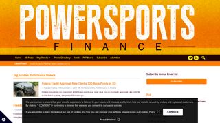 Performance Finance | PowerSports Finance - Performance Finance Portal