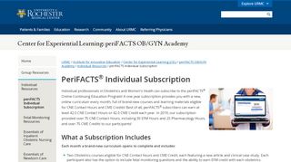 
                            3. periFACTS Individual Subscription - Individual Resources ... - Perifacts Portal