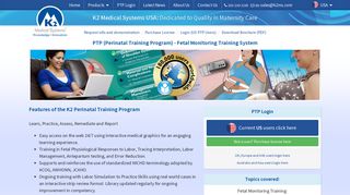 Perinatal Training Program - K2 Medical Systems - K2 Ctg Training Login