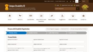 
                            2. Person with Disability Registration | Unique Disability ID ... - Www Odisha Gov In Disability Portal