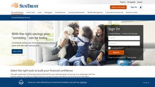 Personal Banking Account Services  SunTrust Bank
