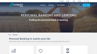 
                            3. Personal Banking | INTRUST Bank - Intrust Bank Online Banking Portal