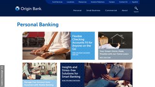 
                            3. Personal Banking - Origin Bank - Ctbonline Com Portal