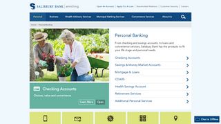 
                            7. Personal Banking | Salisbury Bank and Trust Company - Salisbury Bank E Banking Portal