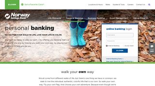 
                            2. Personal Banking Services Online | Norway Savings Bank - Norway Savings Bank Online Banking Portal