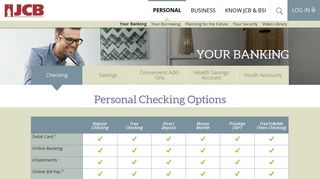 
                            8. Personal Checking | JCBank.com - Jackson County Bank - Jackson County Bank Portal