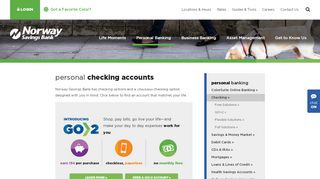 
                            6. Personal Checking: Open a Checking Account Online ... - Norway Savings Bank Online Banking Portal