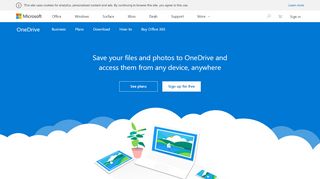 
Personal cloud storage - Microsoft OneDrive  
