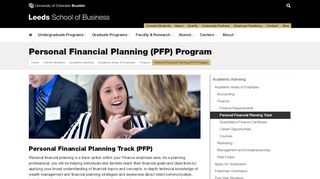 
                            4. Personal Financial Planning (PFP) Program | Leeds School of ... - Pfp Track Portal