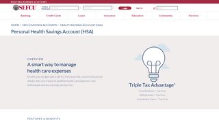 
                            13. Personal Health Savings Account (HSA) | SEFCU - Smart Hsa Portal