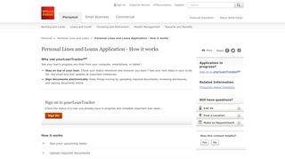 
                            2. Personal Lines and Loans Application — How it ... - Wells Fargo - Your Loan Tracker Portal