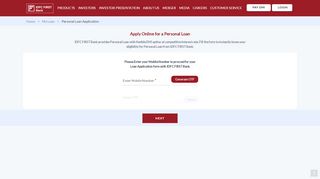 
                            3. Personal Loan Application - Capital First - Capital First Portal Personal Loan
