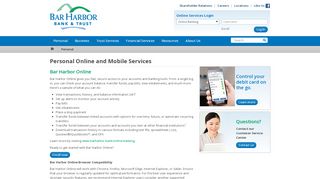 
                            3. Personal Online and Mobile Services › Bar Harbor Bank & Trust - Fast Access Fdic Portal