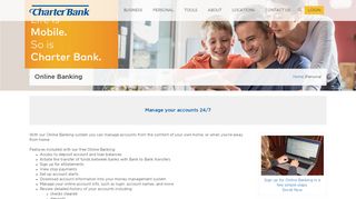 
                            2. Personal online banking - Charter Bank - Charter Bank Portal
