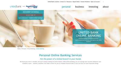 Personal Online Banking Services  Mobile ... - United Bank