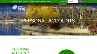 
                            3. Personal Personal accounts - Idaho Central Credit Union - Iccu Com New Ebranch Portal