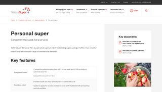 
                            7. Personal super | TelstraSuper - Telstra Super Online Portal