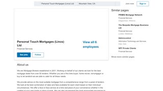 
                            6. Personal Touch Mortgages (Lincs) Ltd | LinkedIn - Personal Touch Toolbox Portal