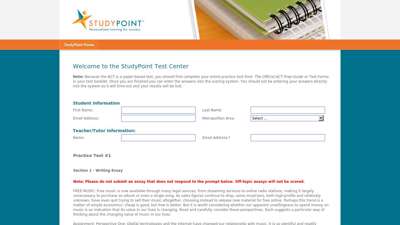 Personalized tutoring by StudyPoint