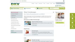 
                            1. Persönlicher Kundenbereich Meine Versicherungen | DKV - Mydkv Portal