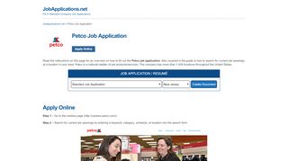Petco Job Application - Apply Online