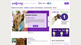 
                            6. Petfinder Pro: Petfinder Shelter and Rescue Group Members ... - Adopt A Pet Rescue Portal