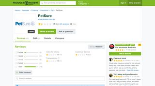 
                            8. PetSure | ProductReview.com.au - Https Portal Petsure Com Au Medibank Portal