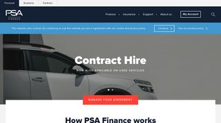
                            2. Peugeot, Citroën & DS Finance & Insurance | PSA Finance UK - Psa Finance Portal