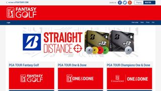 
                            1. PGA TOUR Fantasy Golf - Fantasy Golf Portal