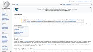 
                            2. Phanfare - Wikipedia