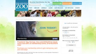 
Philadelphia Zoo Membership - Pivvit  
