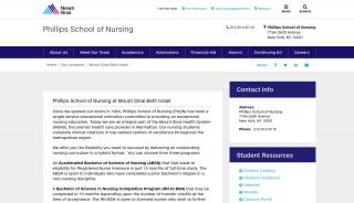 
                            4. Phillips School of Nursing at Mount Sinai Beth Israel | Mount Sinai ... - Np Moodle Campus Portal