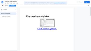 
                            8. Php oop login register - Google Docs - Phpacademy Portal And Register Source Code
