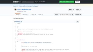 
                            2. PHP Steam Login Script · GitHub - Https Steamcommunity Com Openid Portal