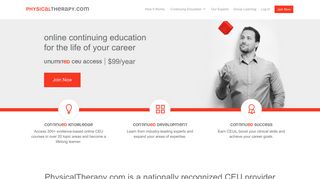 
PhysicalTherapy.com | Physical Therapy Continuing Education  

