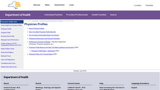 
                            3. Physician Profiles - Health.ny.gov - New York State - New York State Physician Profile Portal