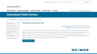 
                            1. Physicians Access Portal - UC San Diego Health - Ucsd Clinical Web Portal